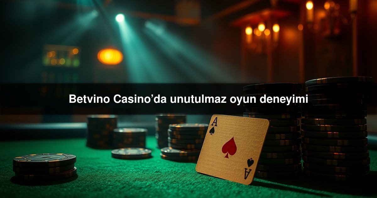 Betvino Casino’da